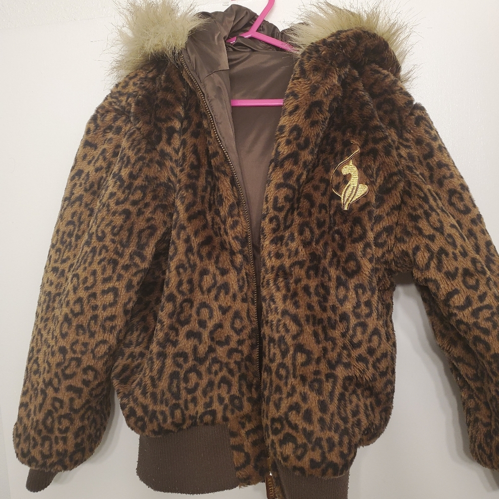 Reversible baby phat jacket